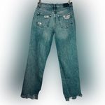 We The Free  Women's Distressed Boyfriend Jeans - Blue Photo 2