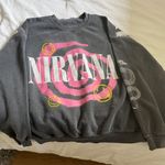 Urban Outfitters Black Nirvana Sweatshirt Photo 0