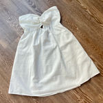 SheIn  White Strapless Dress Photo 0
