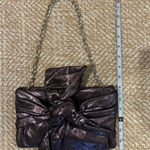 None Purple Metallic Women's Shoulder Bag Photo 3