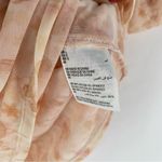 Kit & Sky Lightweight Mesh Floral Print Puff Sleeve Sweat Heart BabyDoll Top Pink Size L Photo 4