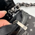 MCM  Monogram Black and Gray Shoulder Bag Photo 6