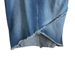 Carolina Blues Carolina Blues Women Jean Midi Skirt 20 Blue Distressed Western Cowgirl Denim Photo 7