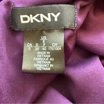 DKNY  Purple Velvet Burnout Sheath Dress Size 8 Whimsigoth Fairy Grunge Dark Fall Photo 4