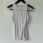 Athleta Radiate Twist Tank Top White Activewear Lightweight Size Extra Small Photo 2