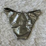 Good American New Women’s Foil Better Bikini REVERSIBLE bottom stormy foil001 M Photo 10
