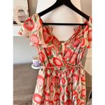 The Dolls House Fashion Floral Ruffle Sleeve Dress Size Small Pink Photo 2