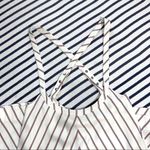 Maje Rabano Striped Suspender Midi Dress Small Photo 12