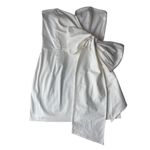 French Connection  White Florida Summer Strapless Mini Dress Size 6 Photo 4