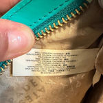 Kate Spade NWT Amy Camellia Street Bright Beryl Patent Leather Crossbody Bag Photo 10