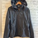 NWT! Women’s Calia solid black pullover hooded windbreaker jacket Medium $118 Photo 0