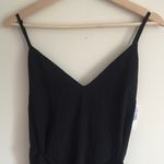 Lovers + Friends Black Pax Corset-Waist Lace Up Mini Dress NEW Photo 4