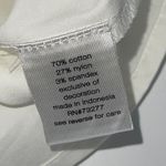 Elizabeth and James Womens Embroidered Blouse Top Long Sleeve White Size Large Photo 5