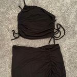 Two Piece Skirt Set Black Size M Photo 2