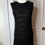 Ralph Lauren Lauren  black sleeveless sweater dress tunic size large, runs small Photo 3