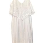WAYF New  White Handkerchief Overlay Dress Photo 2