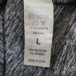 Mono B Charcoal Gray Pullover Hoodie Size Large Dark Gray Activewear Top Photo 6