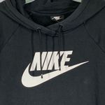 Nike  Women's Long Sleeve Kangaroo Pocket Pullover Hoodie Black Size Medium Photo 3