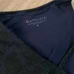 Athleta NWT Snake Keyhole One Piece Bathing Suit Blue Black Size Small Photo 5