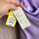 All In Motion NWT‎  Short Bodysuit Racerback Sz XL Lavender Photo 3