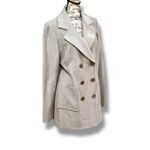 St. John Vintage Size L (10) Herringbone Knit Jacket Classic Made in USA Photo 5