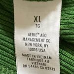 Aerie  Women’s Sz XL Green A Little Nice Cozy Good Vibes Oversized Sweatshirt Photo 7