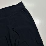 Athleta Trekkie North Jogger Sweat Pants Cargo Pockets Black Womens 2 Photo 4