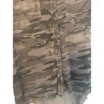 Sanctuary Green Camo Long Sleeve High Low Hem Button Down Shirt Women Sz M Photo 4