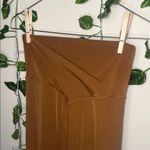 Aerie  Offline Real Me Flare Hi Rise Crossover Caramel Colored Leggings Photo 4