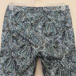 Talbots  Modern Fit Paisley Print Cropped AnklePants Size 4 Photo 4