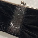 Loft Ann Taylor , sequin and velvet clutch purse. Photo 1