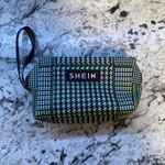 SheIn NWOT Plaid Makeup Bag Photo 1