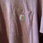 Carhartt Women’s Purple Pocket Original Fit Tee Photo 2