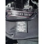 Victoria's Secret  Black crushed Velvet Kimono Cardigan Shawl Wrap XS S  whimsi Photo 3