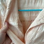 J Jill Seersucker Light Pink Blazer Spring Jacket Small Photo 2