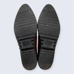 Johnston & Murphy  Brown Leather Suede Lace Up Fur Tongue Ankle Boot 78-51776 9.5 Photo 6