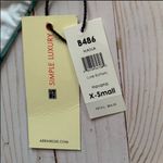 Aerin Rose Cut Out Floral Luxe Bikini Bottom Green Size XS Photo 2