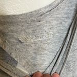 Forever 21 Active Heather Gray Self-Tie Cutout Back Tee Photo 3