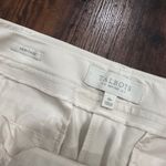 Talbots NWT  Womens Pants 8P Beige Straight Leg Petite Cotton Blend Dress Casual Photo 1