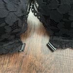 PINK - Victoria's Secret PINK VICTORIA’S SECRET Date Racerback black lace bra, size 36D Photo 7