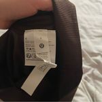 Lululemon  align 6" ribbed high rise biker shorts shine size 6 french press Photo 4