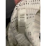 White House | Black Market Whbm Sleeveless Sweater Tank XS Knit Crewneck Dotted Striped Viscose Pullover Photo 4