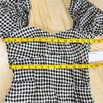 Reformation  checker midi dress NWT Photo 3