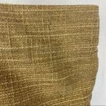 Michael Stars Tan Linen Sparkle Zip Top Large Tote Bag Photo 10