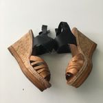 DV Dolce Vita‎ Leather Ankle Strap Wedges Sandal Shoes w/ Buckle Womens S… Brown Size 8 Photo 0