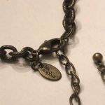 Lia Sophia  Boho CZ Rhinestone Faux Pearl Brass Tone Runway Statement Necklace Photo 1