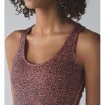 Lululemon Lulu Cool Racerback Bubbles Sunny Coral Deep Coal Sleeveless Stretchy Tank Top 4 Photo 2