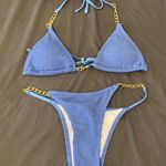 SheIn Blue Swimsuit  Photo 0