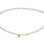 Kate Spade  Lock & Spade Chain Link Belt, L/XL - NWT Photo 0