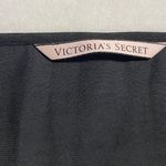 Victoria's Secret Black Satin Crop Top Photo 4